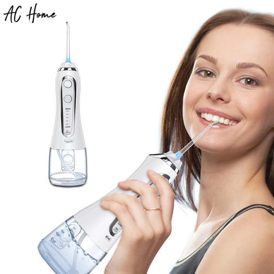 Teeth Whitening Cleaning Device 300ml Tank Water Flosser