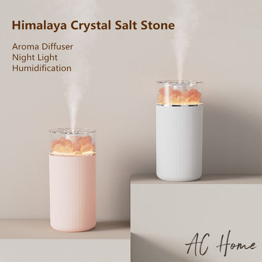 Himalaya Crystal Salt Stone Air Humidifier  Ultrasonic Humidifier for Home Increase Your Air Quality