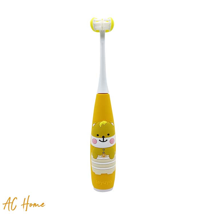 Waterproof Automatic 360 Degree 3-sided Baby Electric Toothbrush